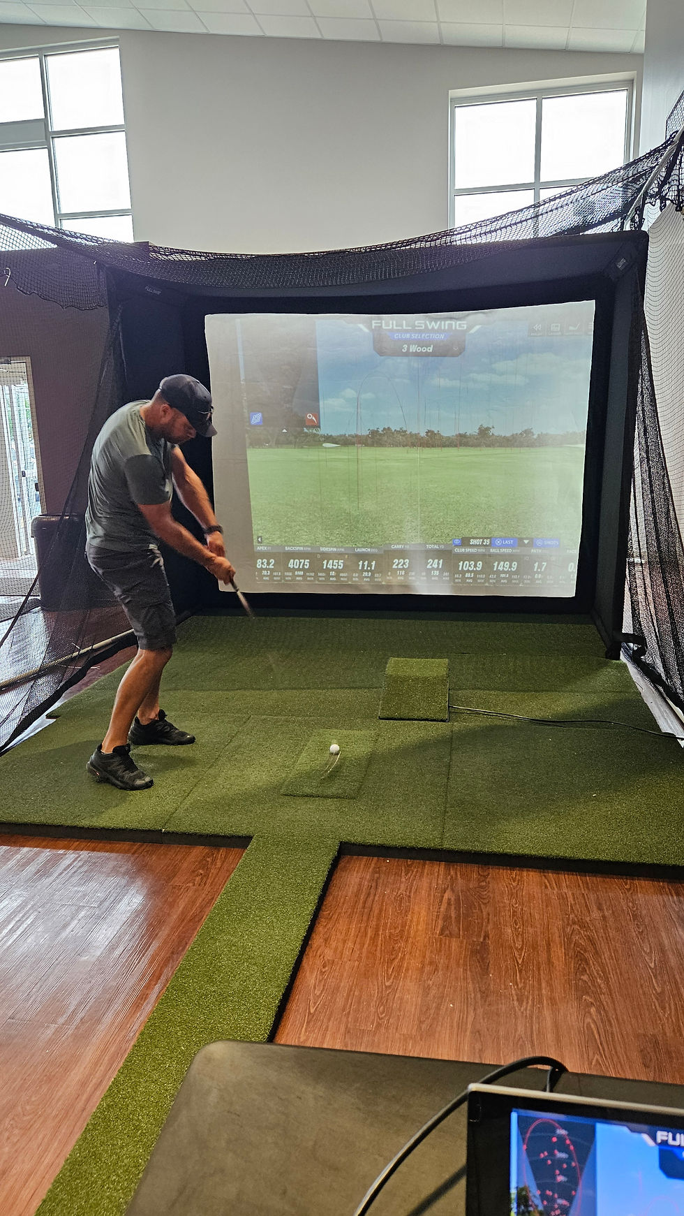 Father's Day Golf Simulator Rental at Suncrest Church in St John, Indiana