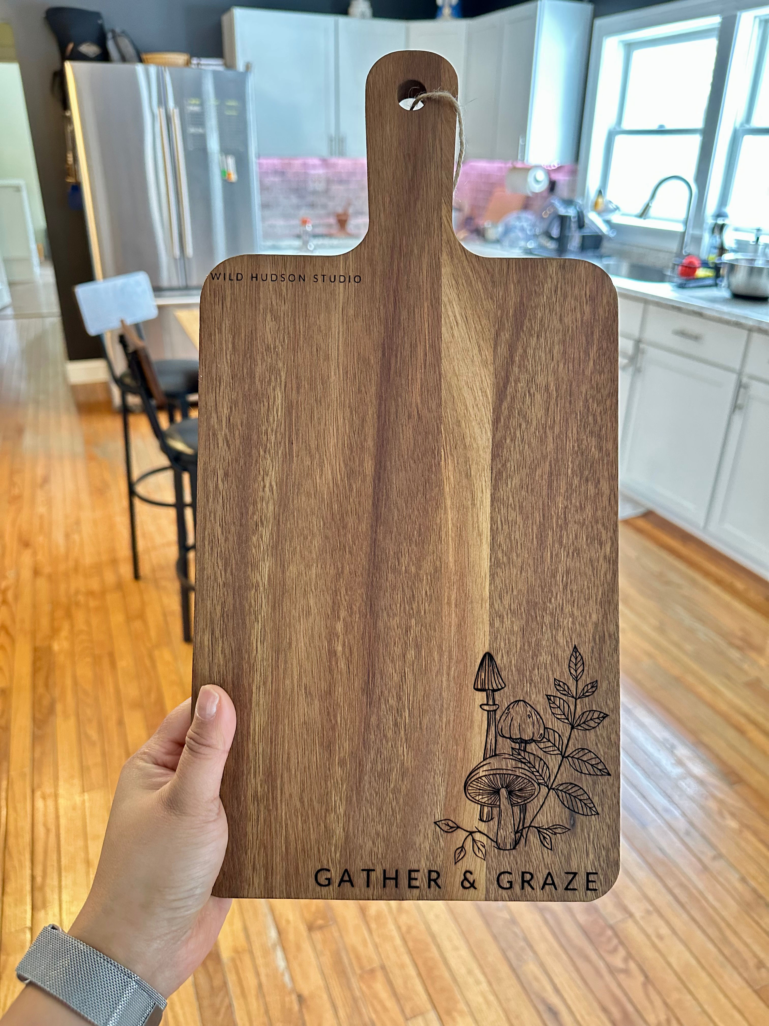Gather & Graze Wild Mushroom Cutting Board
