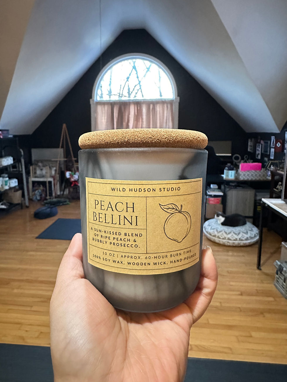 Thumbnail: Peach Bellini Artisan Candle 🍑