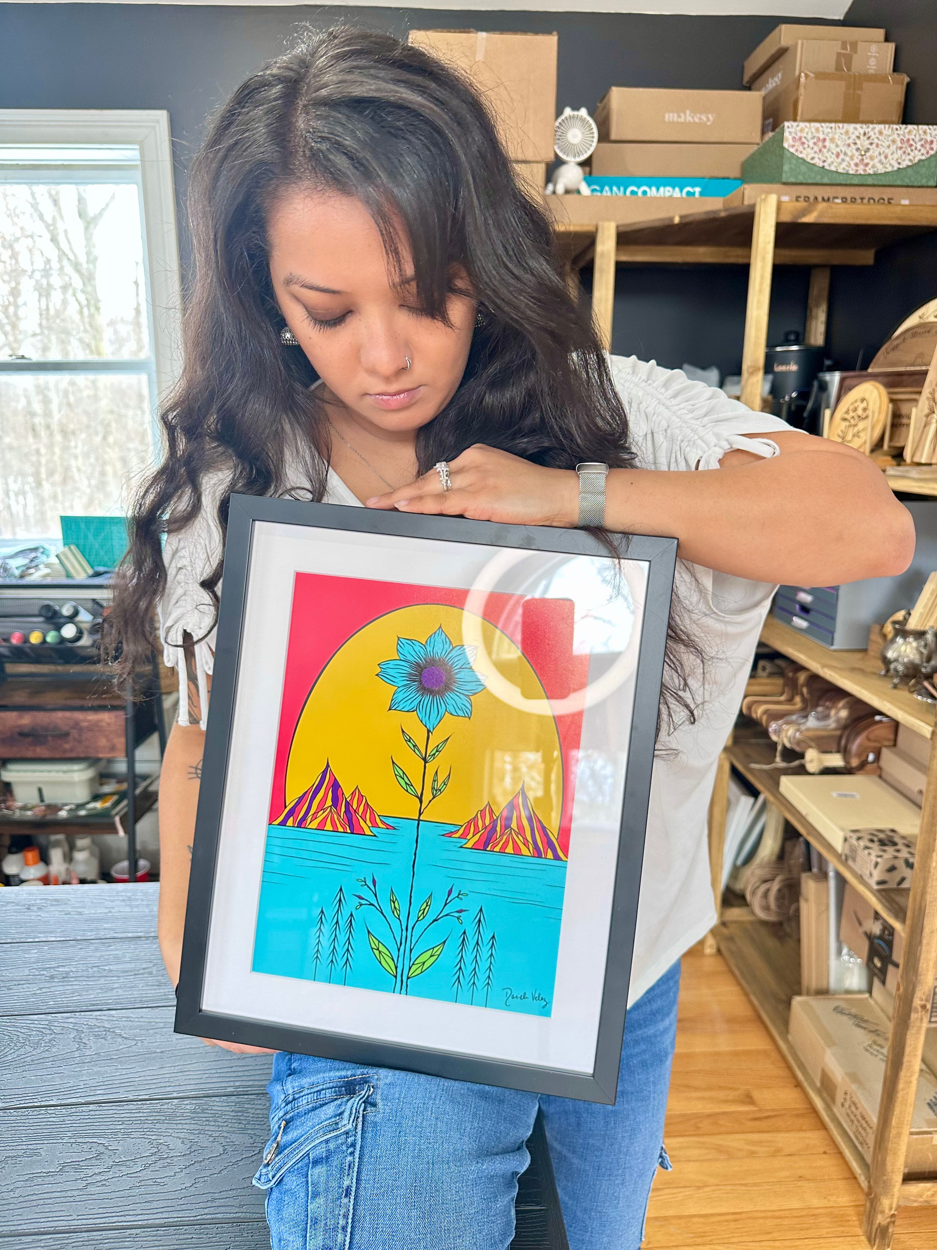 The River Remembers Art Print