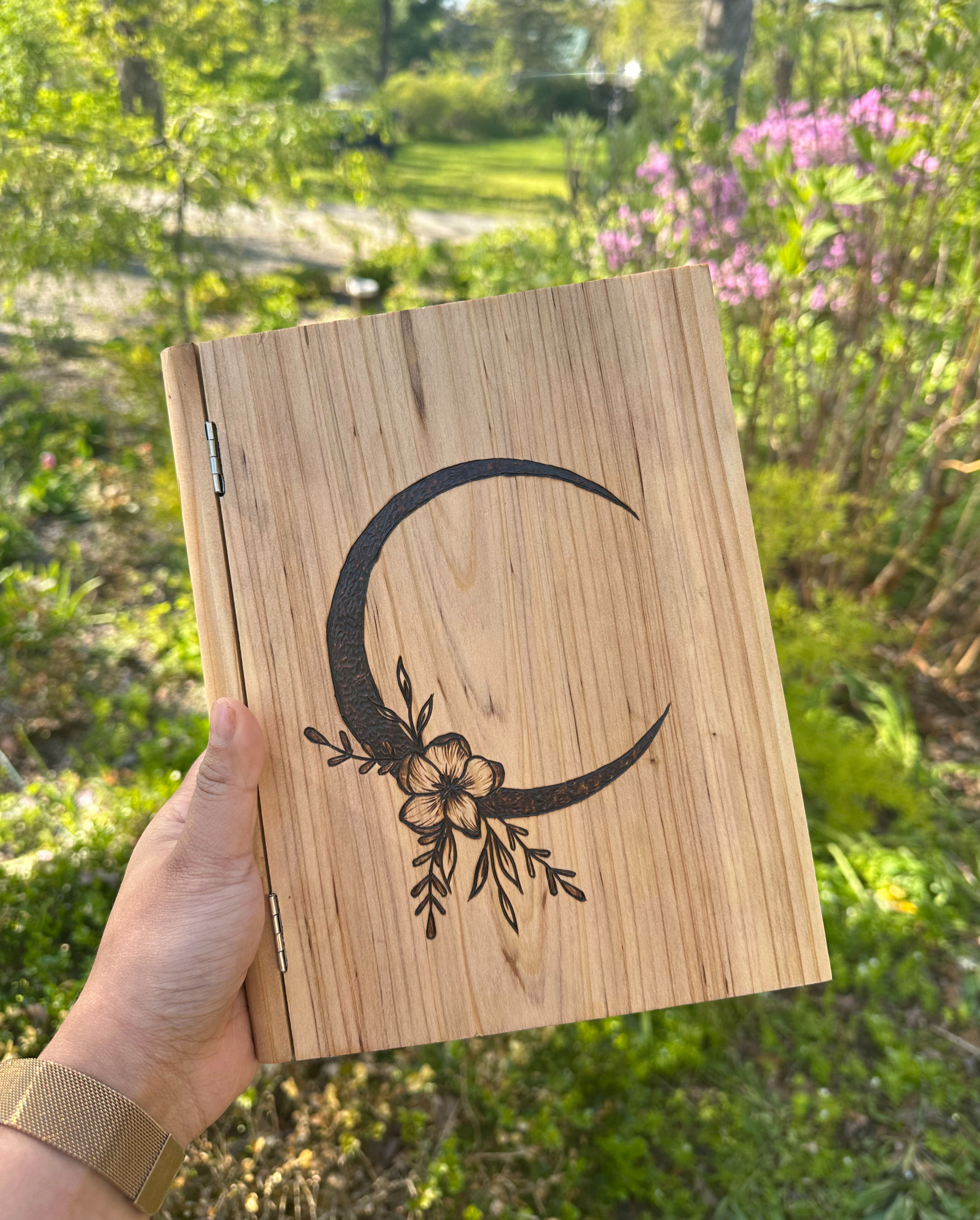 Moonlit Mountain Book Box