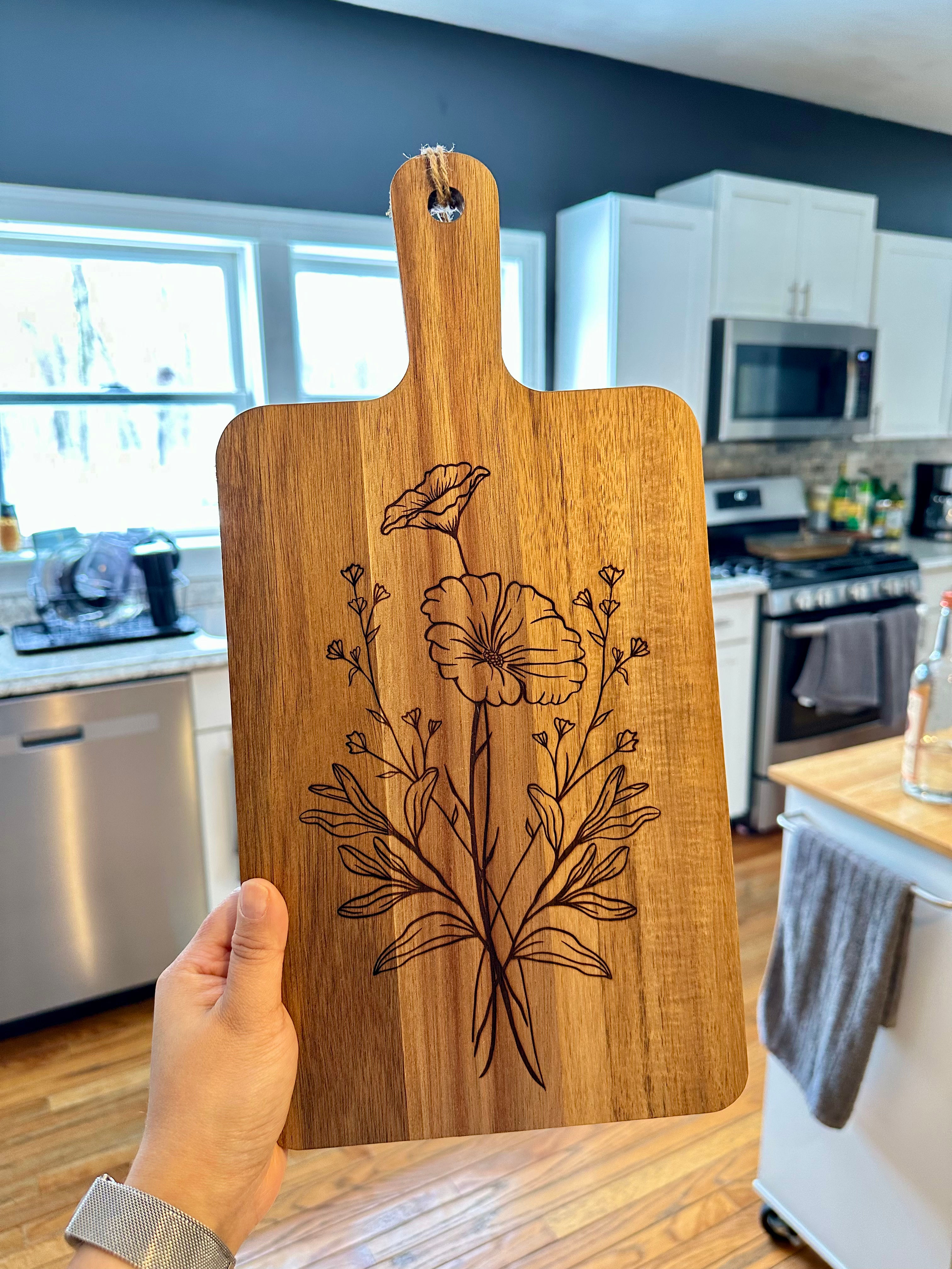Wild Bouquet Cutting Board