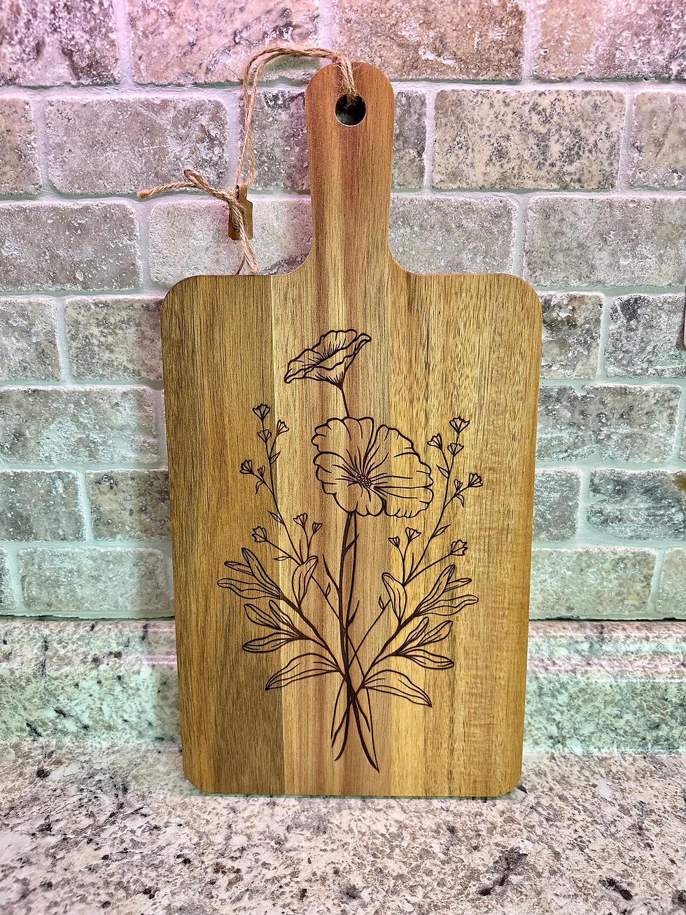 Thumbnail: Wild Bouquet Cutting Board