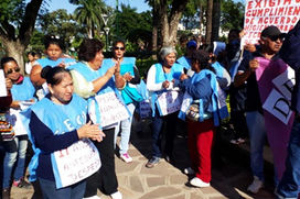 Reclamos en Libertador por trabajadores municipales despedidos