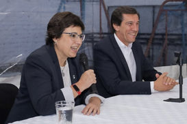 La ministra no oficialista