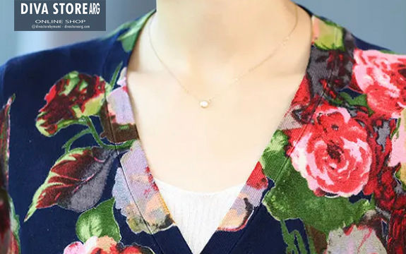 Miniatura: Cardigan FLOWERS - CarFLO22