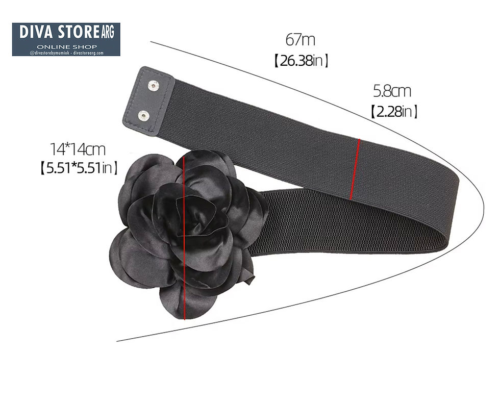 Miniatura: Cinturón elastico  ROSE  - Cinro22