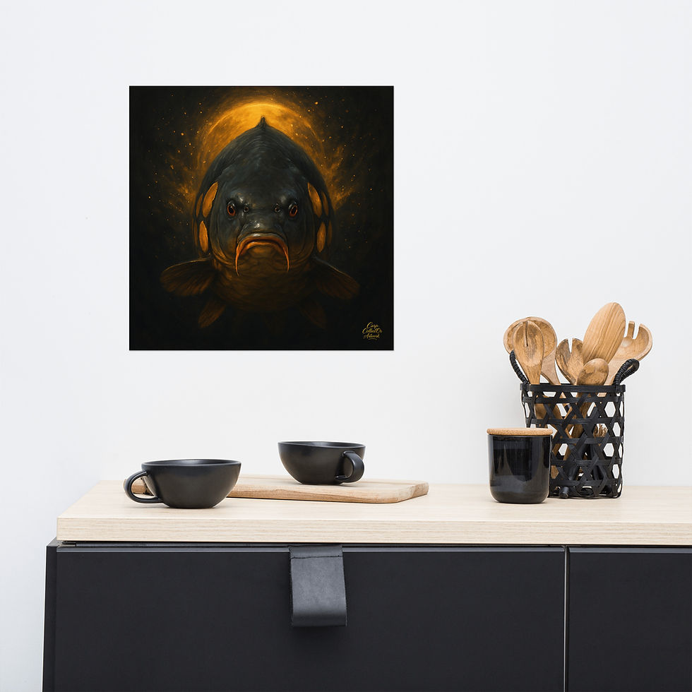 Miniature : Poster Carp Collect'Or Artwork sur Papier Photo Premium