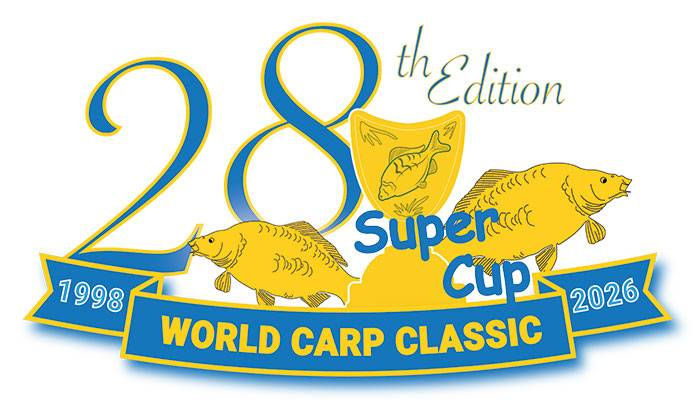 Pêcheurs participant à la World Carp Classic 2026 sur le lac d'Orellana en Espagne lors de la plus prestigieuse compétition internationale de pêche de la carpe.