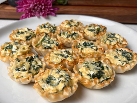 Spinach & Artichoke Dip Bites 