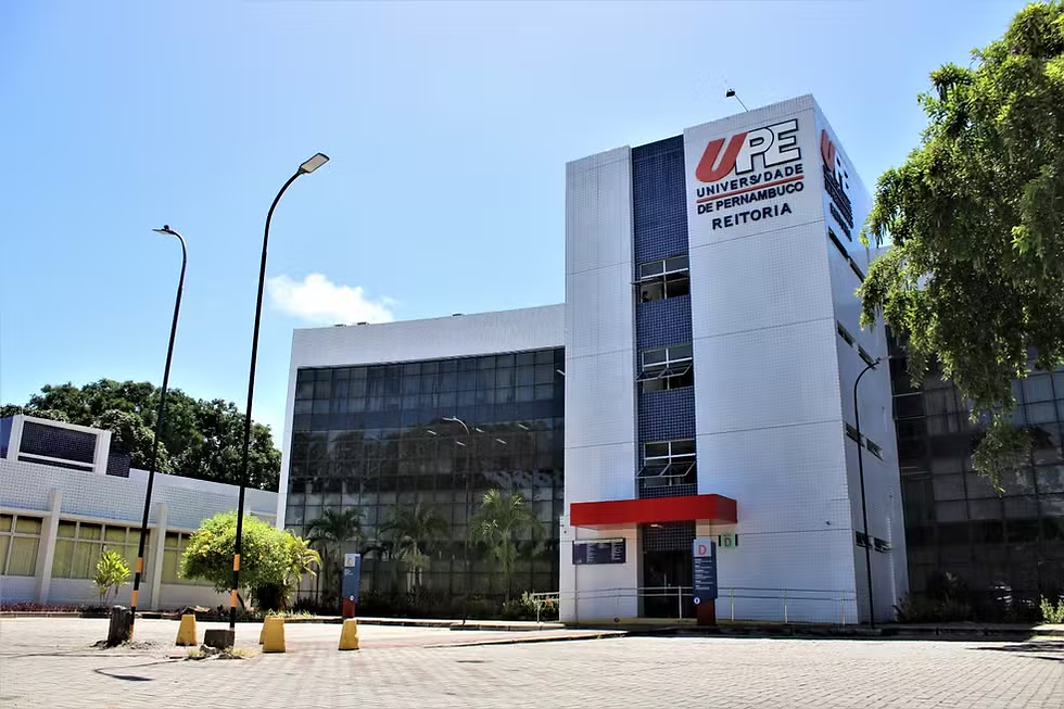 Imagem da reitoria da Universidade de Pernambuco (UPE) — Foto: UPE/Arquivo