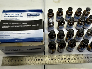 15/09/2025- Fentanil, Droga Mais Mortal dos EUA, é Interceptado pela Primeira Vez em Pernambuco