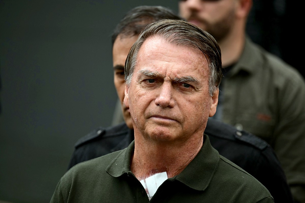 O ex-presidente Jair Bolsonaro ( Pablo PORCIUNCULA / AFP)