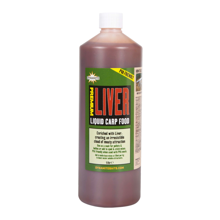 Dynamite Baits Premium Liquid Carp Food 1L Liver