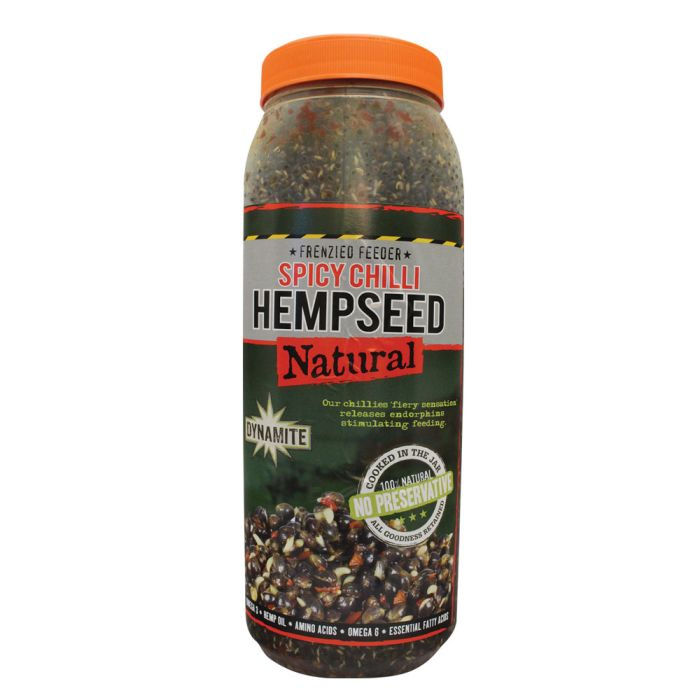 Dynamite Baits Frenzied Spicy Chilli Hempseed 2.5L Jar