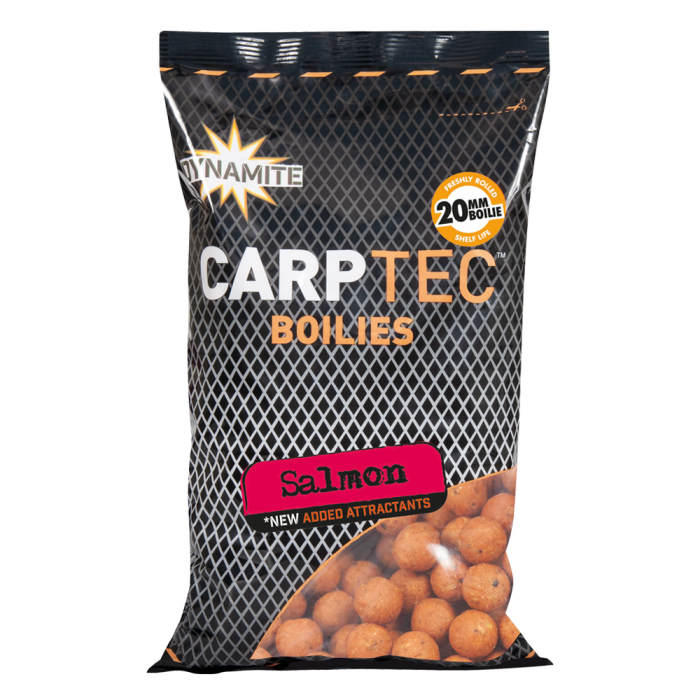 Thumbnail: Dynamite Baits Carptec Boilies 900g Salmon 20mm