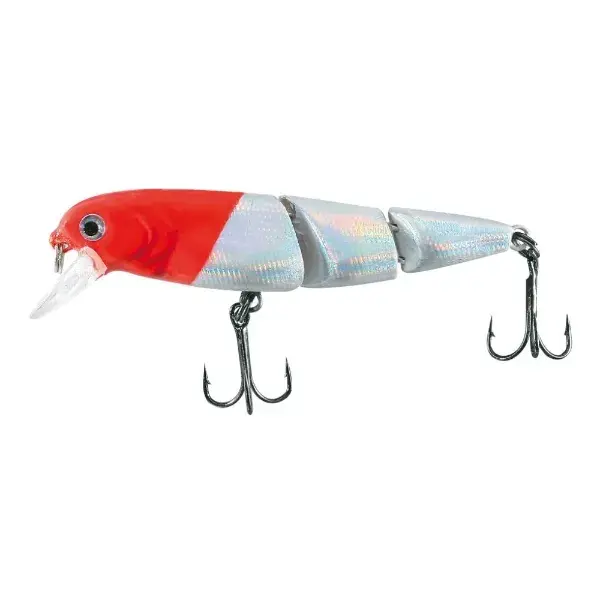 Hipercatch Jointed Minnow Red/Silver 8cm/9g