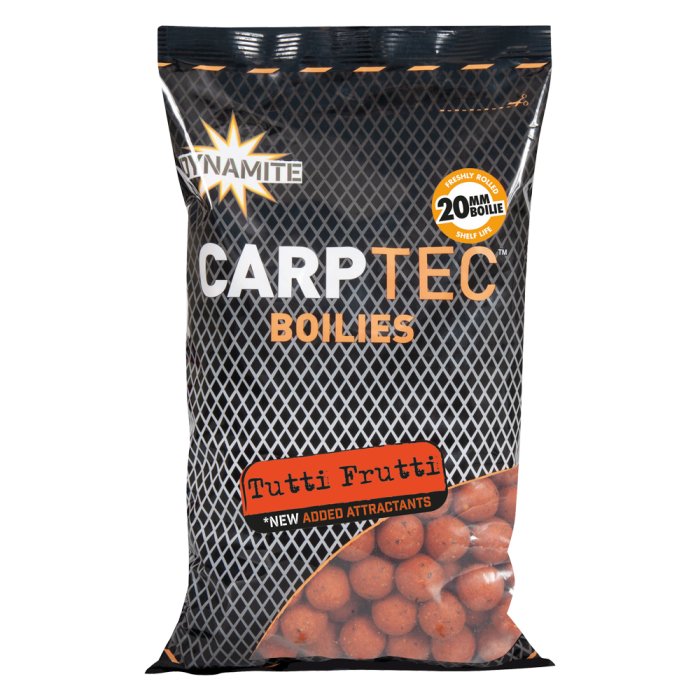 Thumbnail: Dynamite Baits Carptec Boilies 900g Tutti Frutti 20mm