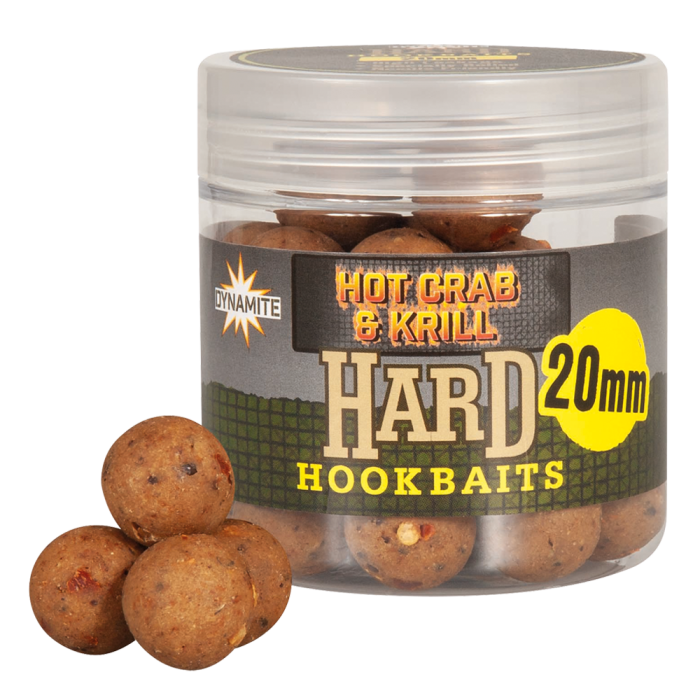 Dynamite Baits Big Fish Hot Crab & Krill Hard Hookbaits 20mm