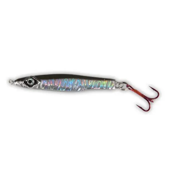 Hiper Catch Fish Jig Black/Silver - Various Weights