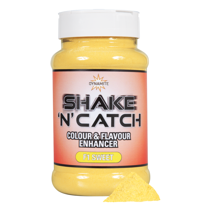 Dynamite Baits Shake 'N' Catch Flavour Enhancers F1 Sweet Yellow