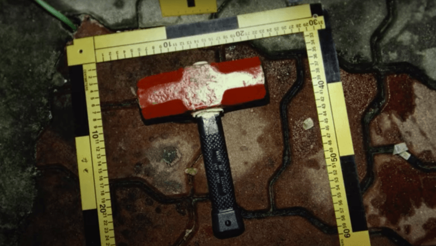Hammer used by the Raincoat Killer