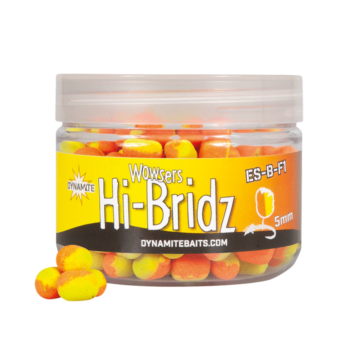 Dynamite Baits Wowsers Hi-Bridz Wafters Yellow & Orange