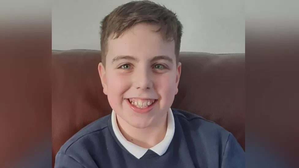 Mason French, 11, died at the scene on Lizard Lane in Whitburn on Tuesday
