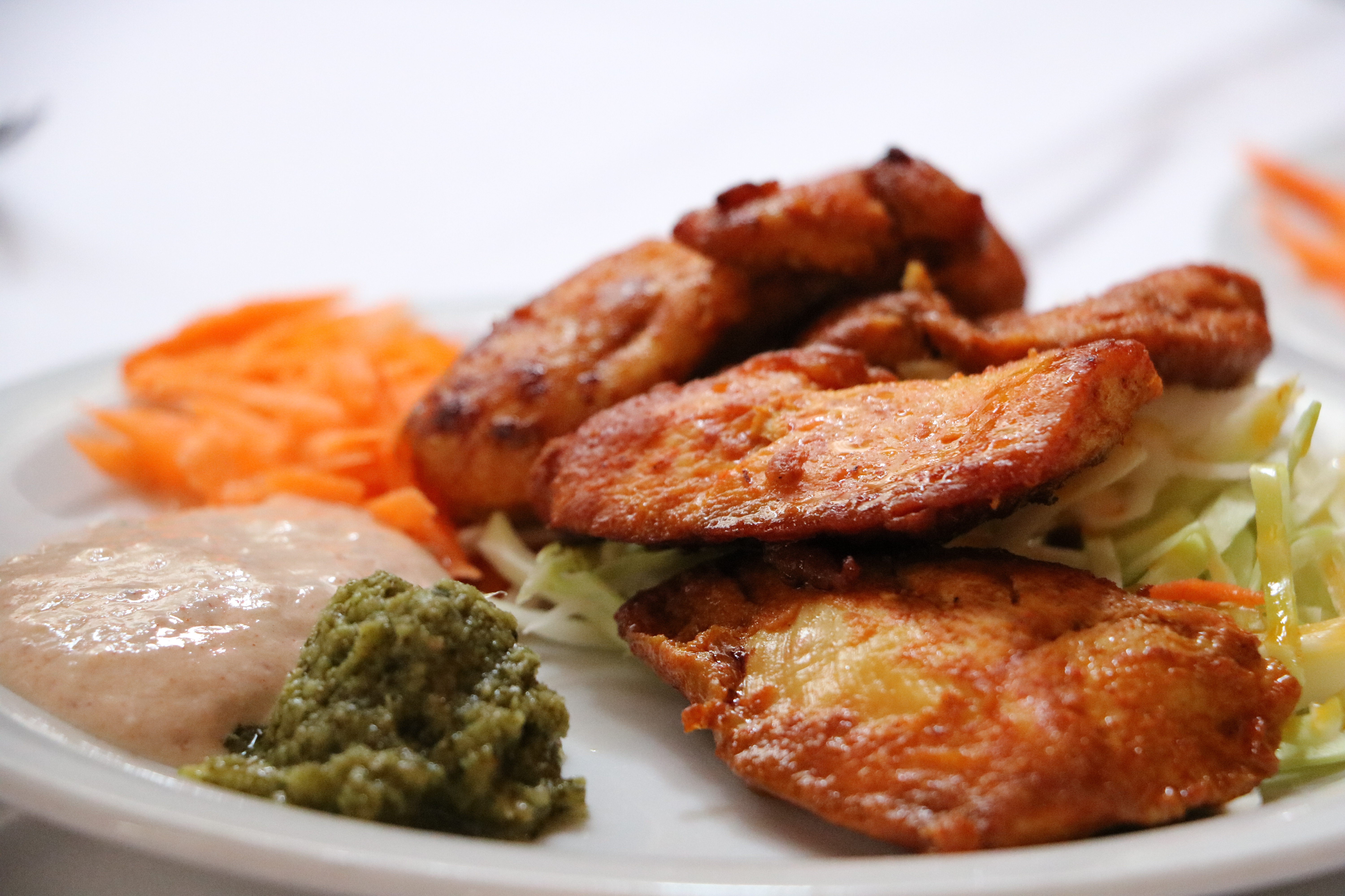 Arranged Food and Objects