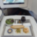 Business Class Appetizer on Air France Boeing 777-300