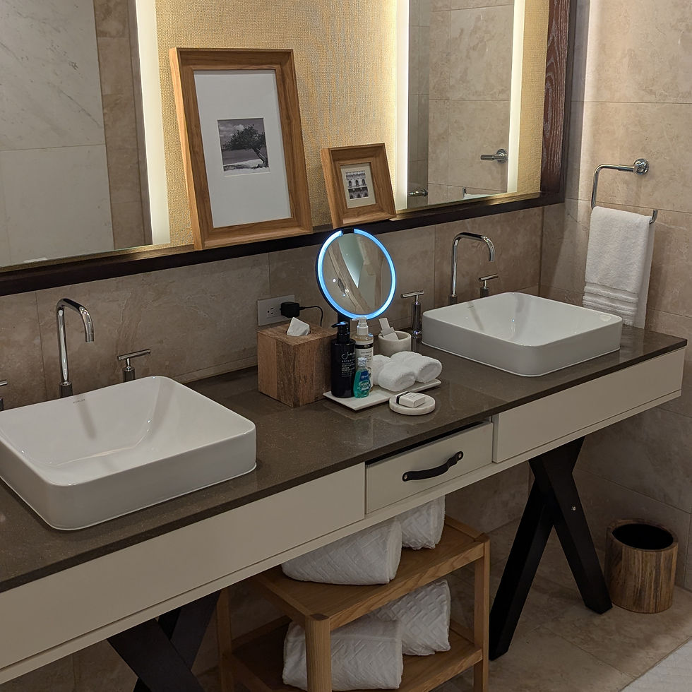 Deluxe Partial Ocean View, Guest Room, 2 Queen Partial Ocean View, Balcony Room at the St Regis Aruba | Resort Chasers