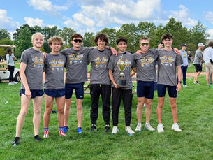 Men’s Cross Country continues dominant performance at Little Three Championships