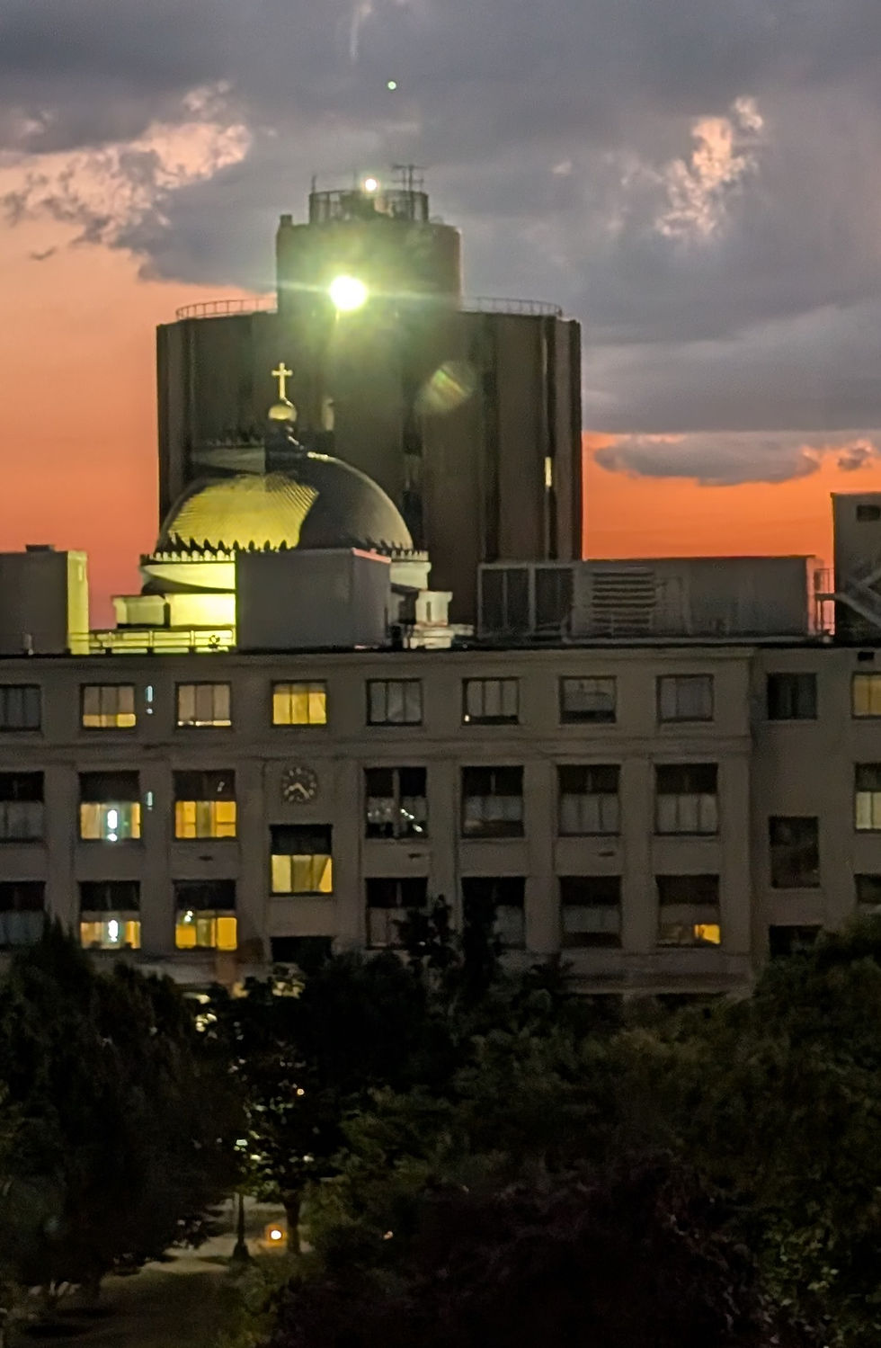 Old Main at Sunset