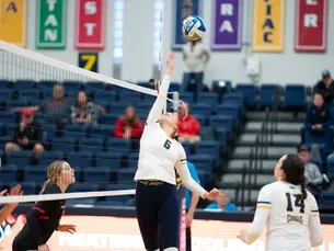 Volleyball atop MAAC standings halfway through conference play