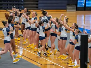 Acrobatics and Tumbling ends first tri meet in a split