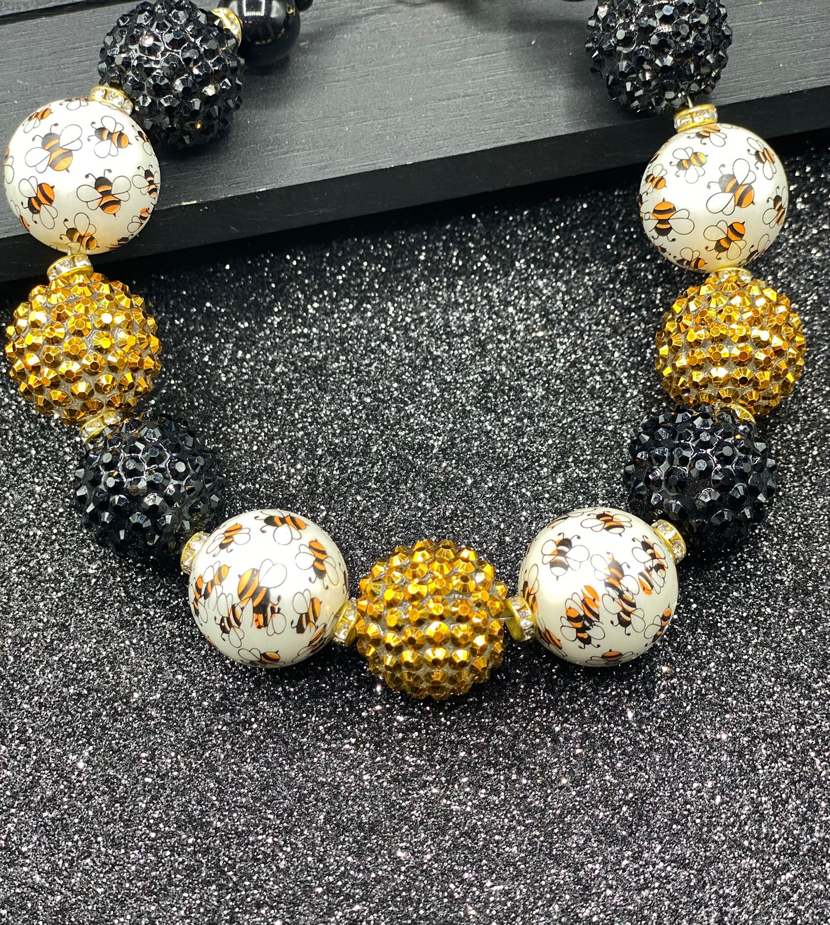 Buzzin' Bees Necklace