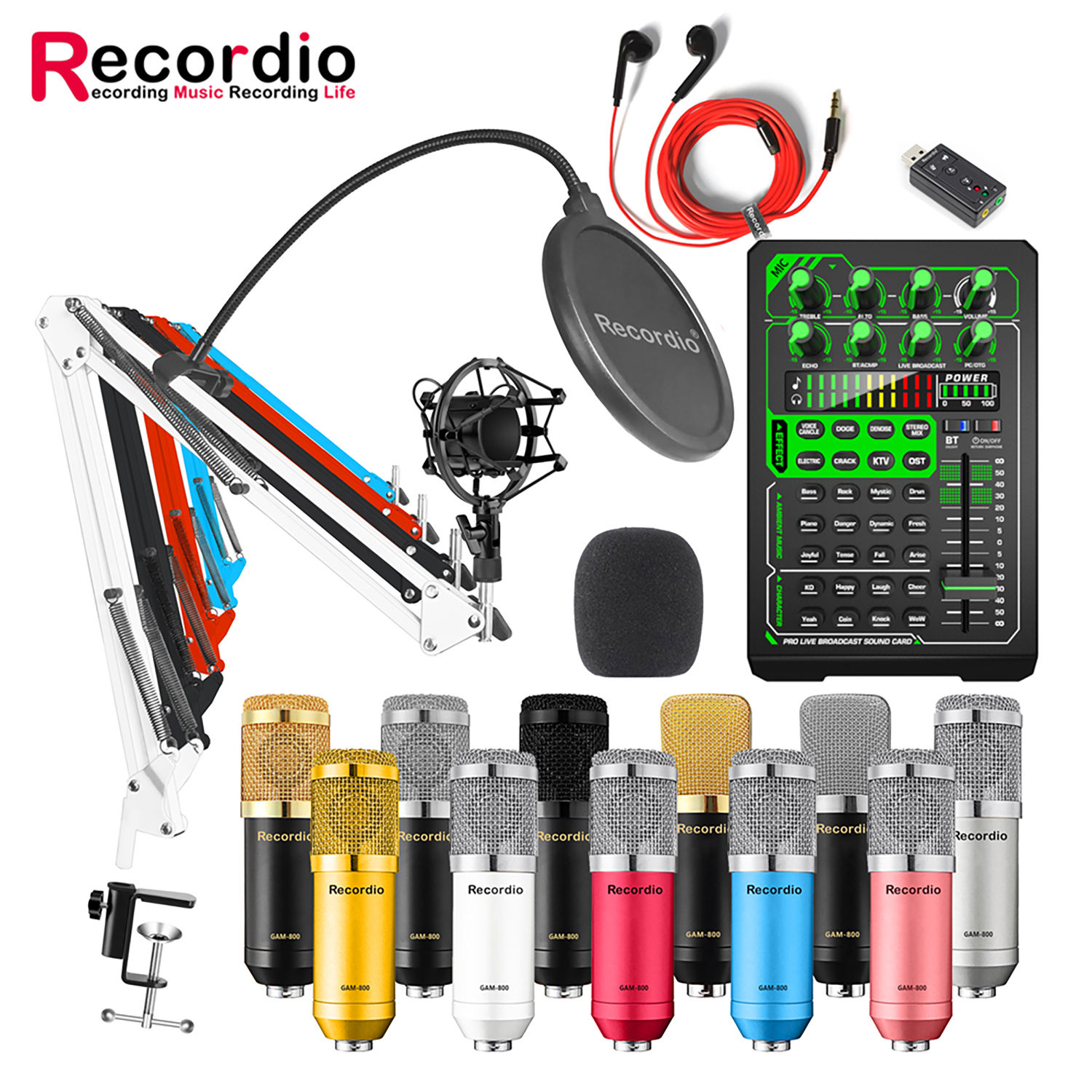 GAM-800E Recordio Condenser Microphone
