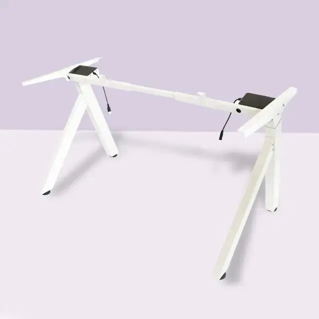 Thumbnail: Ergonomic Gaming Computer Desk Height Adjustable  PC LED Gaming Desk