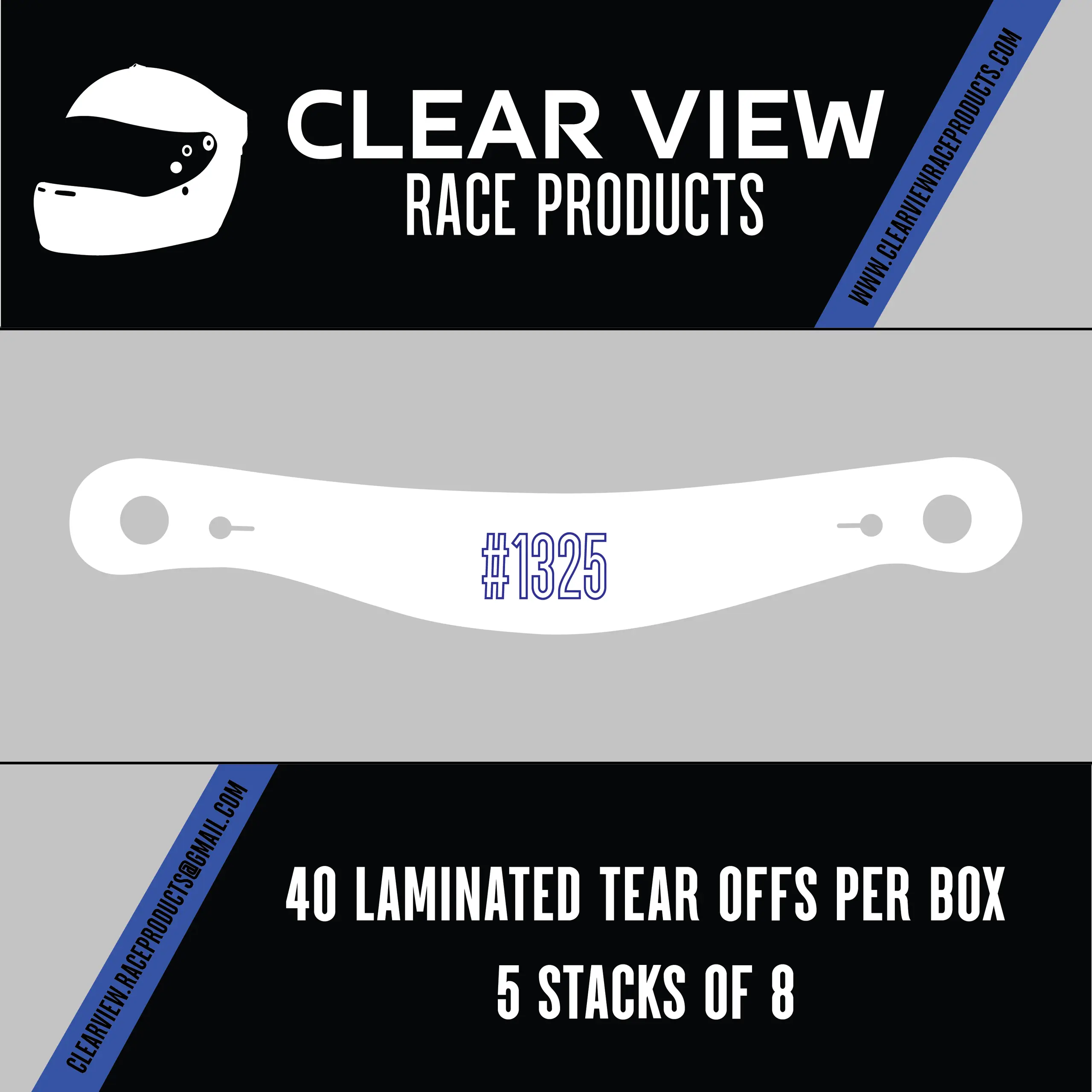 Clear View Laminated Tearoff 10237C