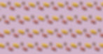 a pattern of colorful vitamins on a pink background