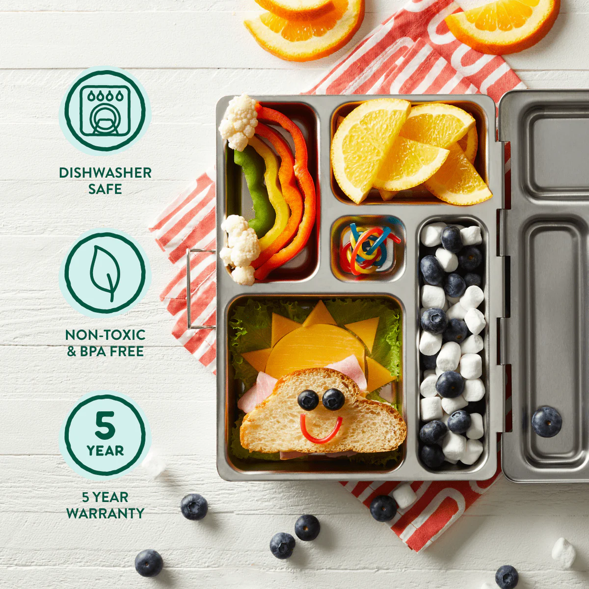 Planet Box Rover Stainless Steel Lunch Box
