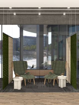 LULL Claustra acoustique de séparation | Siléopta