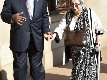 DR FRENE GINWALA PASSES AWAY