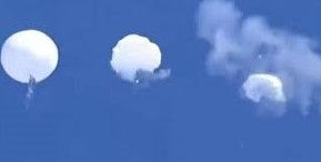 Chinese “SPY” ballon destroyed by US