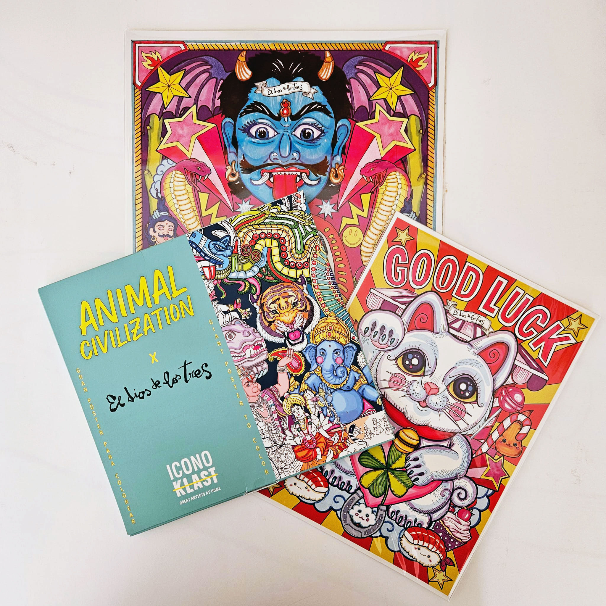 OFERTA  LANZAMIENTO: Póster Coloreable + Lámina a elegir