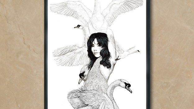 Lámina A3 BJÖRK CISNE