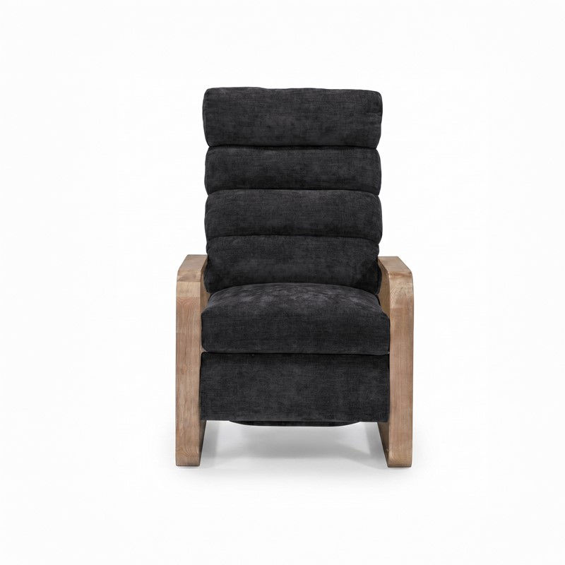 Jordan Wood Green Wood Framed Push Back Recliner