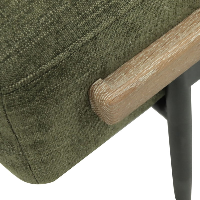 Perry Cocktail Ottoman with Slide Tray