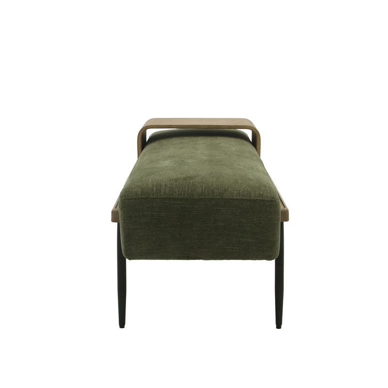 Perry Cocktail Ottoman with Slide Tray