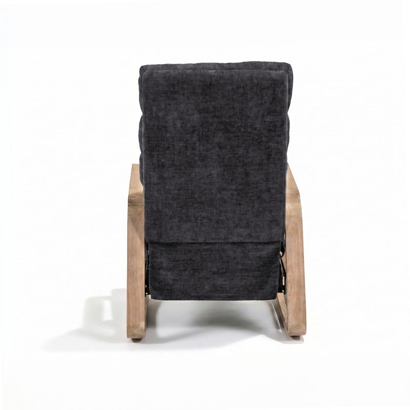Jordan Wood Green Wood Framed Push Back Recliner